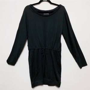 🖤 Rag & Bone Black Long Sleeve Mini Dress Cutout Back Small